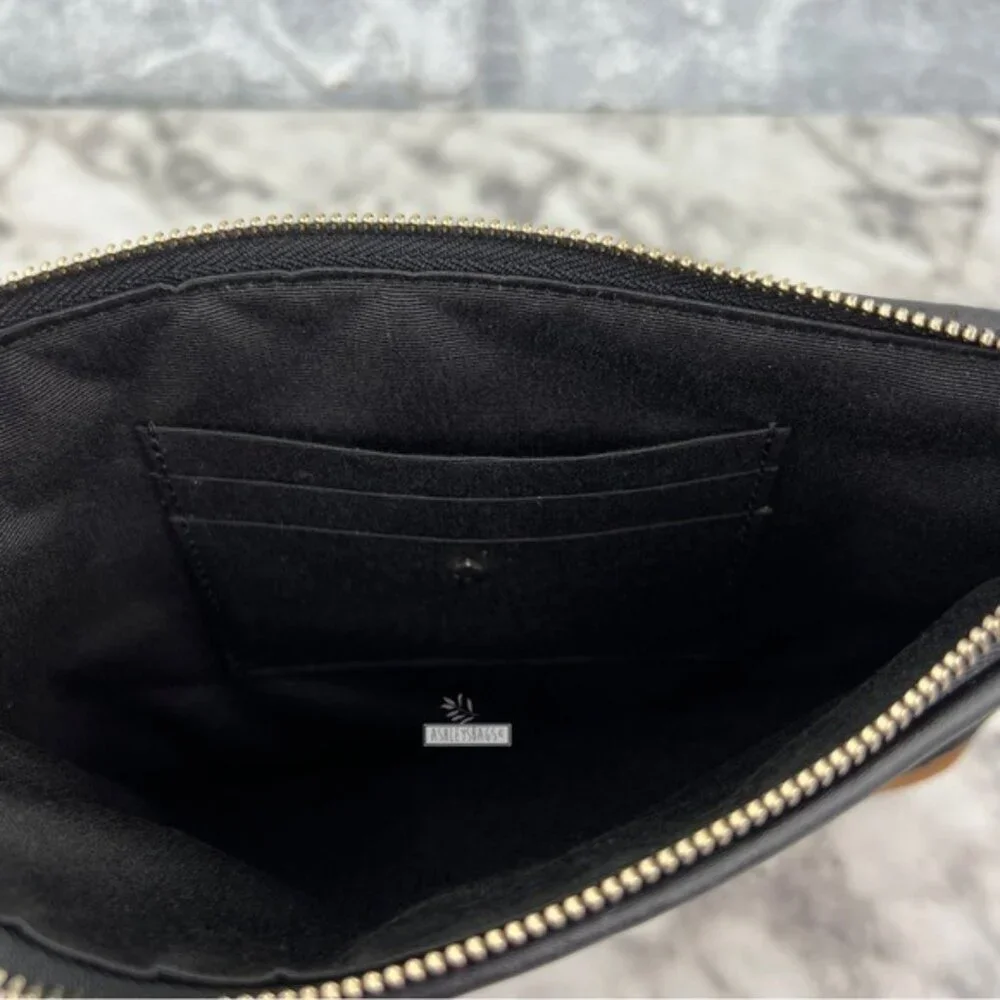 Kate Spade Tiger Jacquard Zip Pouch Wristlet Wallet